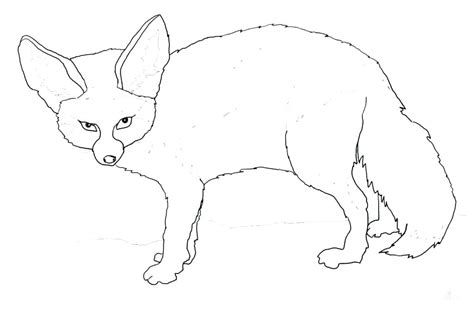 Red Fox Coloring Page At Free Printable Colorings