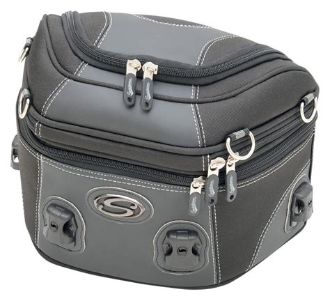 Like tank bags, they add storage to a place that normally would not have we have a wide variety of motorcycle bags and luggage at dennis kirk. Saddlemen Adventure Rear Rack Bag - RevZilla