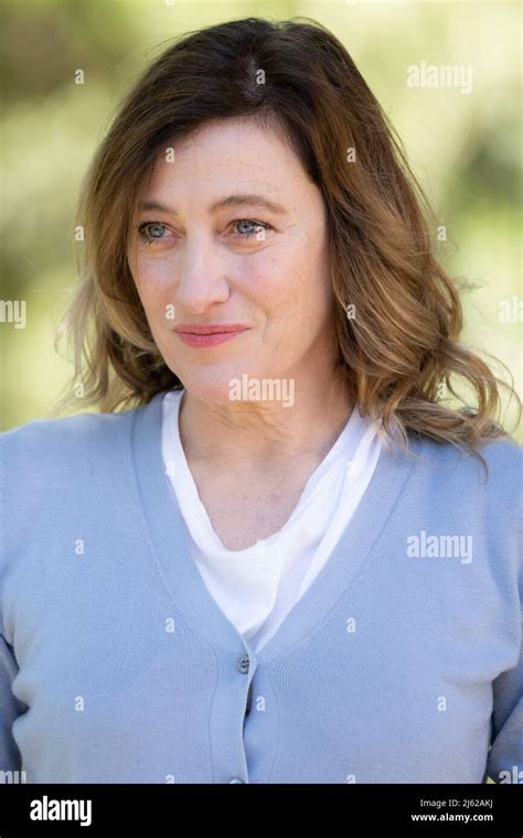 Rome Italy April 27 2022 Valeria Bruni Tedeschi Attends At Photocall For The Movie Gli