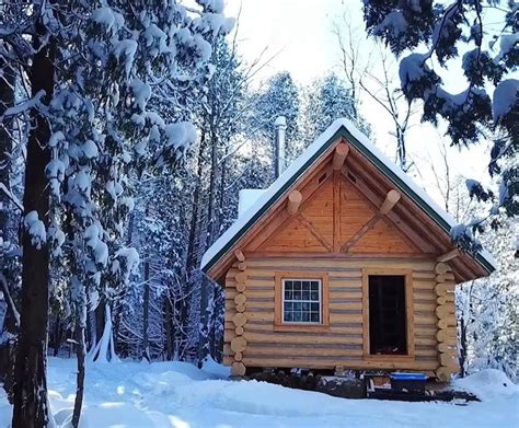 Log Cabin Build Off Grid In The Canadian Wilderness Log Cabin Log