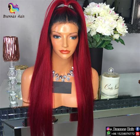 Lace Front Wig Glueless 100 Human Virgin Hair 1b Bug Silky Straight Lace Front Wig