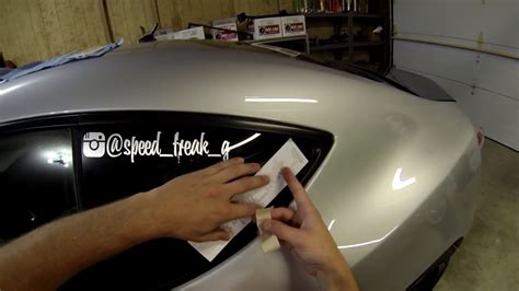 Go ahead and slap the decal on there and enjoy the extra. How To Apply A Vinyl Window Decal (Quick & Easy) - YouTube