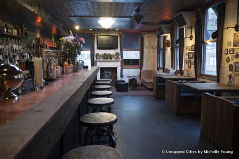 They're either frat houses filled with people who wish they were still in frats, normal bars with a couple of tvs and an espn subscription, or lounges where mba alumni groups use games as an excuse to grow their networks. The Top 10 Hidden Bars in NYC - Untapped New York