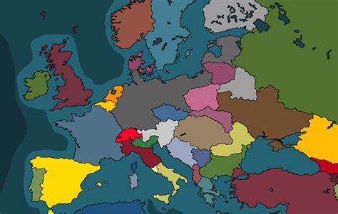 Rate My Hand Drawn Europe Map Rkaiserreich