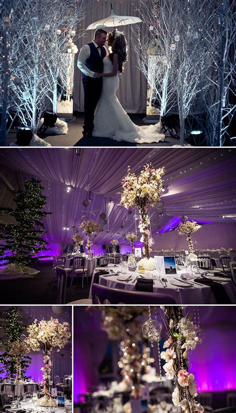 Gorgeous Winter Wedding Ideas Purple Wedding