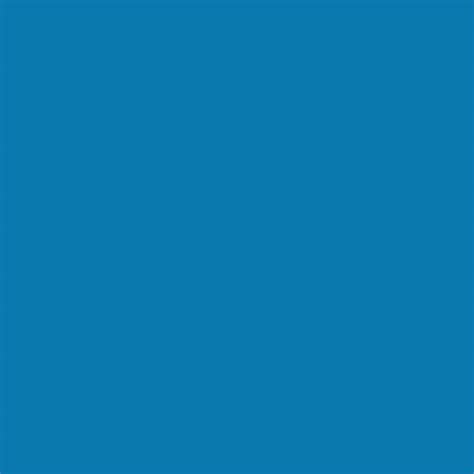 Caribbean Blue Color Chart
