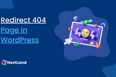 How To Redirect 404 Page In Wordpress Without Plugin Nextland Blog For Wordpress