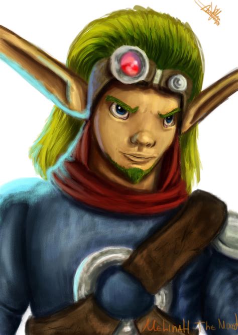 Jak From Jak And Daxter By Melinahthemixed On Deviantart