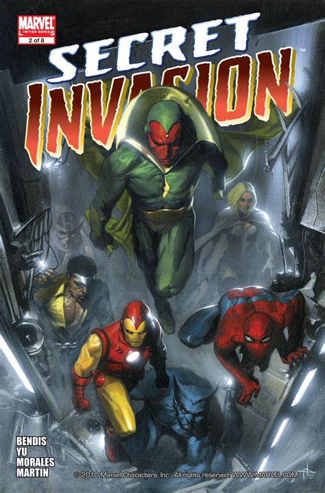 It focuses on an alien invasion by shapeshifters known as the skrulls. Secret Invasion Vol 1 2 | Marvel Database | FANDOM powered by Wikia