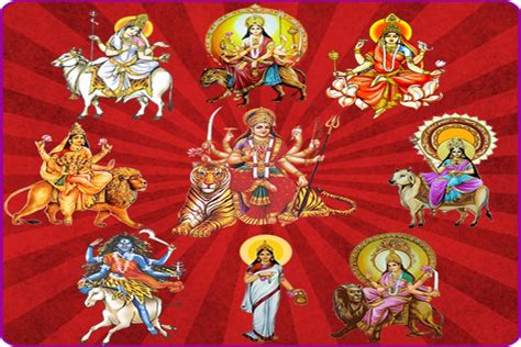 Top Maa Nav Durga Hd Wallpaper Thejungledrummer Com