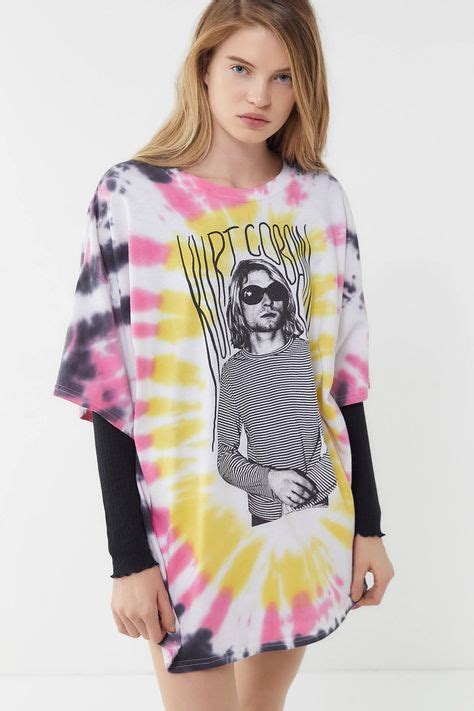 The best gifs are on giphy. Kurt Cobain Tie-Dye T-Shirt Dress | Tie dye fashion, Tie ...
