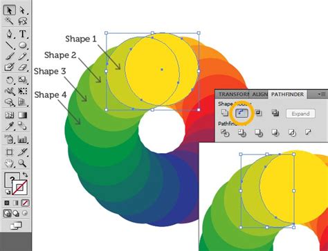 Create Abstract Shapes Using Illustrator Blend Modes