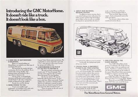 The History Of The Gmc Motorhome — Alex Sirum Vintage Gmc Alex Sirum