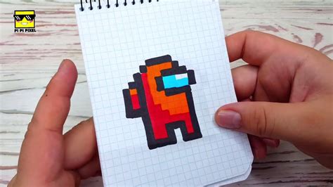 Pixel Art For Kids Among Us Browse Our Database Of Hundreds Of Pixel