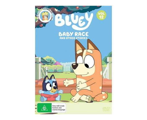 Bluey Baby Race And Other Stories Volume 12 Dvd Au
