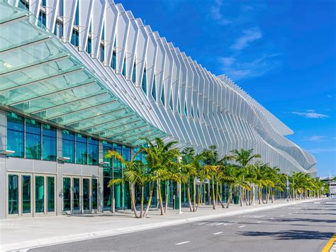 Miami Beach Convention Center Decorative Fins Sentech Architectural