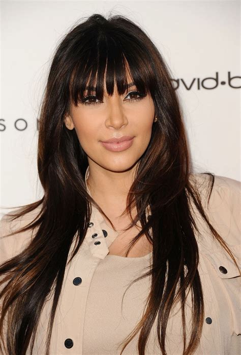 25 Celebrity Haircuts Thatll Make You Want Bangs Stat Glamour