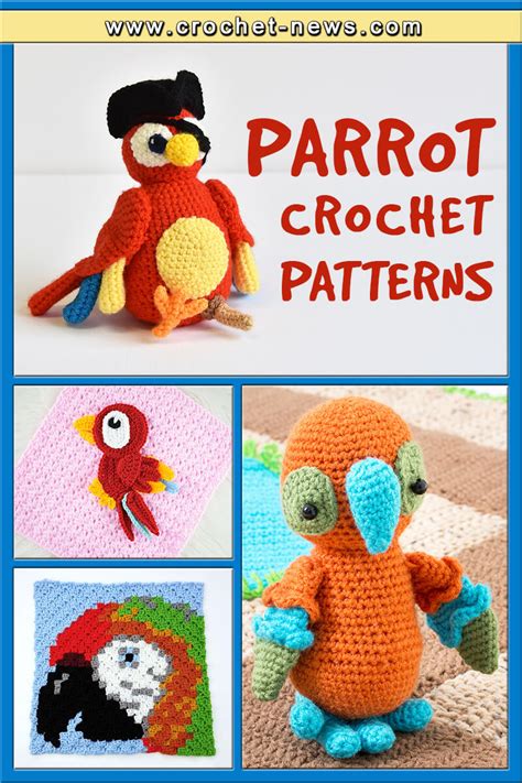 12 Crochet Parrot Patterns Crochet News