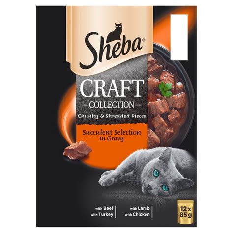 Now that we have gone through the product selection, we come onto the buying guide, where we can look at the company in more depth, as well as providing some possible reasons of why you would choose this brand. Sheba Craft Collection Succulent in Gravy Adult Wet Cat ...