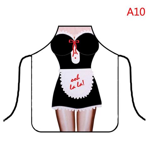Cheap 1pc Kitchen Sexy Apron Woman Funny Cooking Baking Party Cleaning
