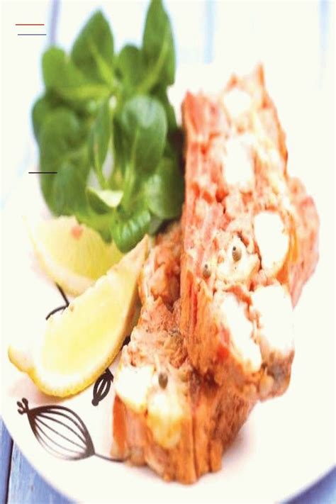 Pour une entrée ou un dîner léger. Terrine De Poisson Cyril Lignac : Terrine de Crevettes ...