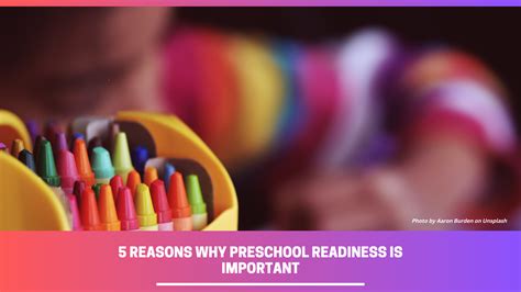 5 Reasons Why Preschool Readiness Is Important Preschool Learning