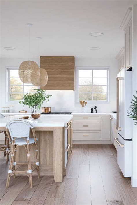 White And Wood Kitchen Cabinets 2022 The Home Atlas