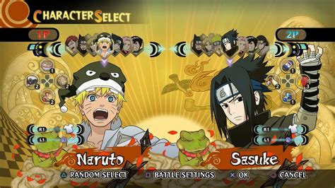 Naruto Ultimate Ninja Storm All Characters Ps4 Youtube
