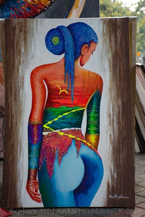 Sri Lankan Paintings A Street Of Art Explore Sri Lanka