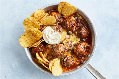 One Pan Chilli Con Carne Meatballs Recipe