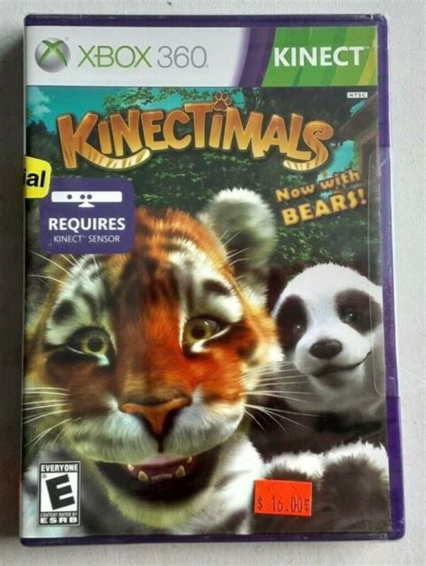 Kinectimals Now With Bears Fao Plush Bear Microsoft Xbox 360 Kinect