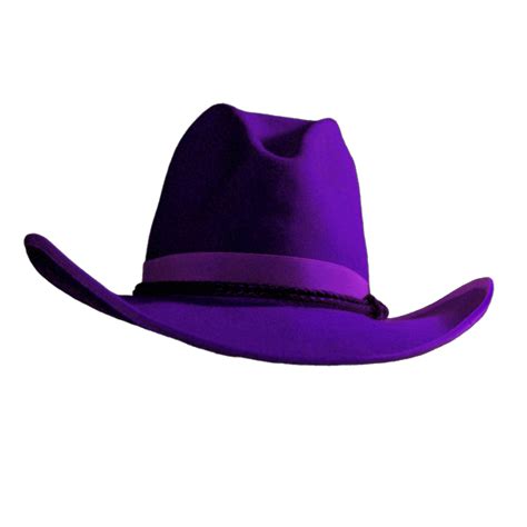Purple Hat Cowboyhat Freetoedit Sticker By Amberleanne420
