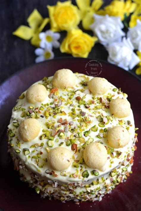 Thank u for ur support. Eggless Rasmalai Cake | Cooking From Heart
