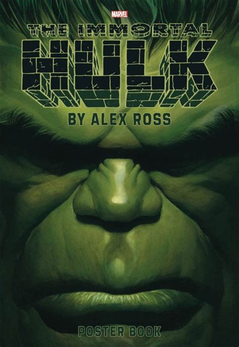The Immortal Hulk By Alex Ross Poster Book Tpb 1 Marvel Comics