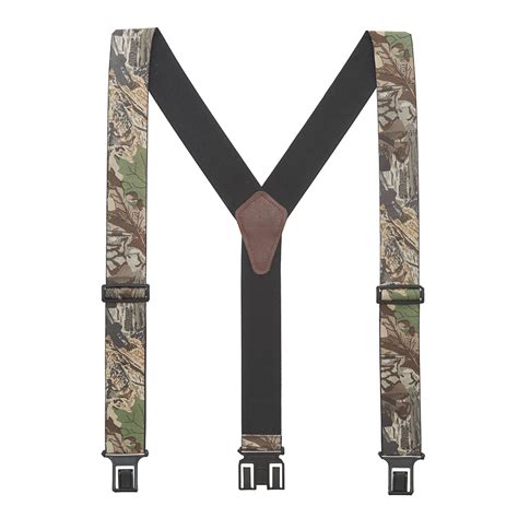 Advantage Timber Camo Suspenders Perry Belt Clip Suspenderstore