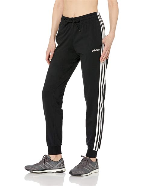 women s activewear pants large side striped joggers l