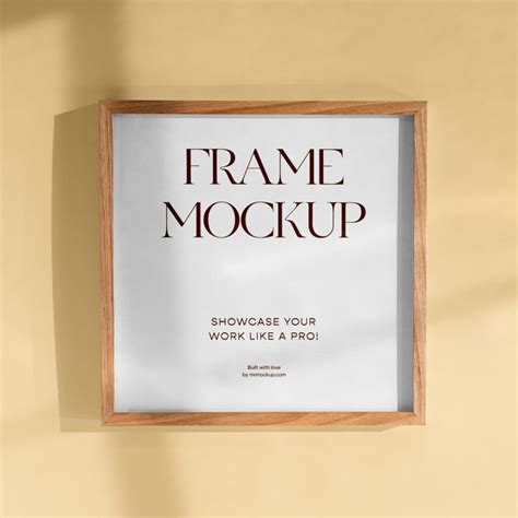Free Frame Mockups — Mrmockup