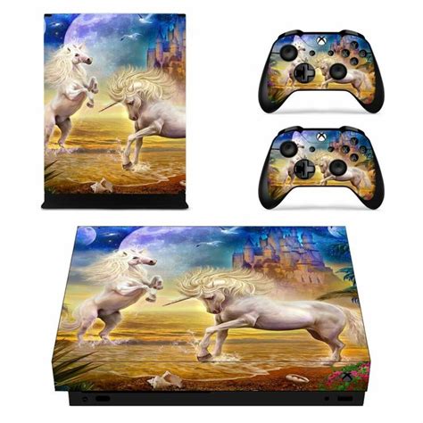 Unicorns Fantasy Art Xbox Onex Skin For Xbox Onex Console And