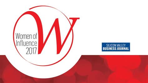 Silicon Valleys Women Of Influence 2017 Silicon Valley Business Journal