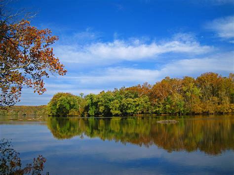 Potomac River In Early Autumn Photograph By Harold Bonacquist Fine