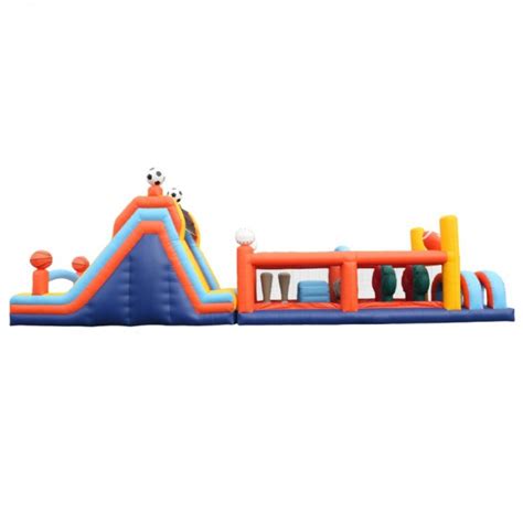 60ft Inflatable Sports Obstacle Course Am Inflatable