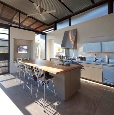 Desert House Contemporary Kitchen Albuquerque By Lake Flato
