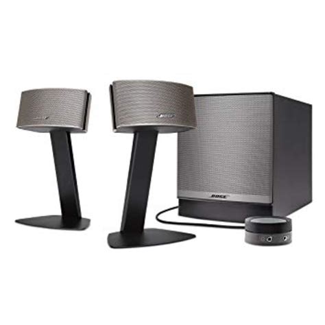Bose Companion 5 Multimedia Speaker System Graphitesilver Audio