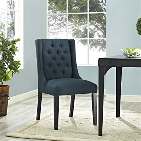 4.0 out of 5 stars 438. Modway Baronet Modern Tufted Upholstered Fabric Parsons Kitchen and Dining Room Chair in Azure ...