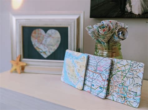 Pretty Diy Map Art 6 Easy Projects Youll Love Making