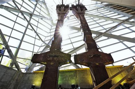Two Giant Rusted Supports Of The Twin Towers First Look Inside New