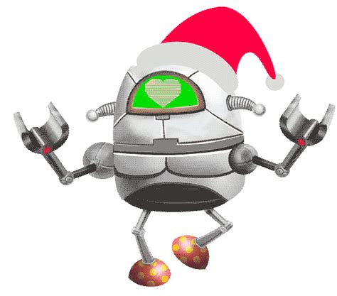 Christmas Robot Sticker By Bill Greenhead For Ios And Android Giphy