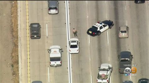 Both Directions Of 10 Freeway In San Gabriel Closed As Police Handled