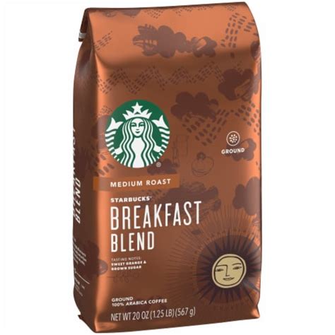 Starbucks Breakfast Blend Medium Roast Ground Coffee 20 Oz Kroger