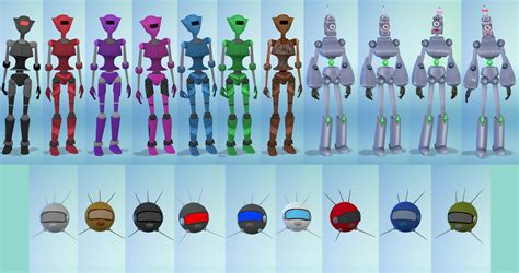 My Sims 4 Blog Tiny Robots Kids Robot Costumes By Esmeralda